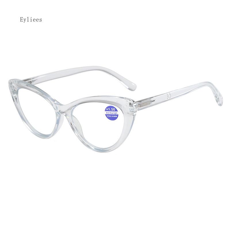Большие Оверсайз Очки для Чтения для Женщин Мужчин Модные Ретро Очки для Дальнозоркости Трендовые Популярные Кошачий Глаз Анти-синий Пресбиопия