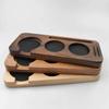 Universal Walnut & Beech Coffee Tamper and Accessory Storage Base