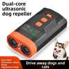 Dual-Core Long-Range Ultrasonic Dog Repeller Outdoor Dual Light Emergency Lighting Portable Large Capacity Rechargeable Smart