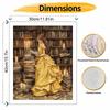 Disney Beauty and the Beast oil painting art painting kit handmade diy gift home decoration library scene for adults wall art paint by number