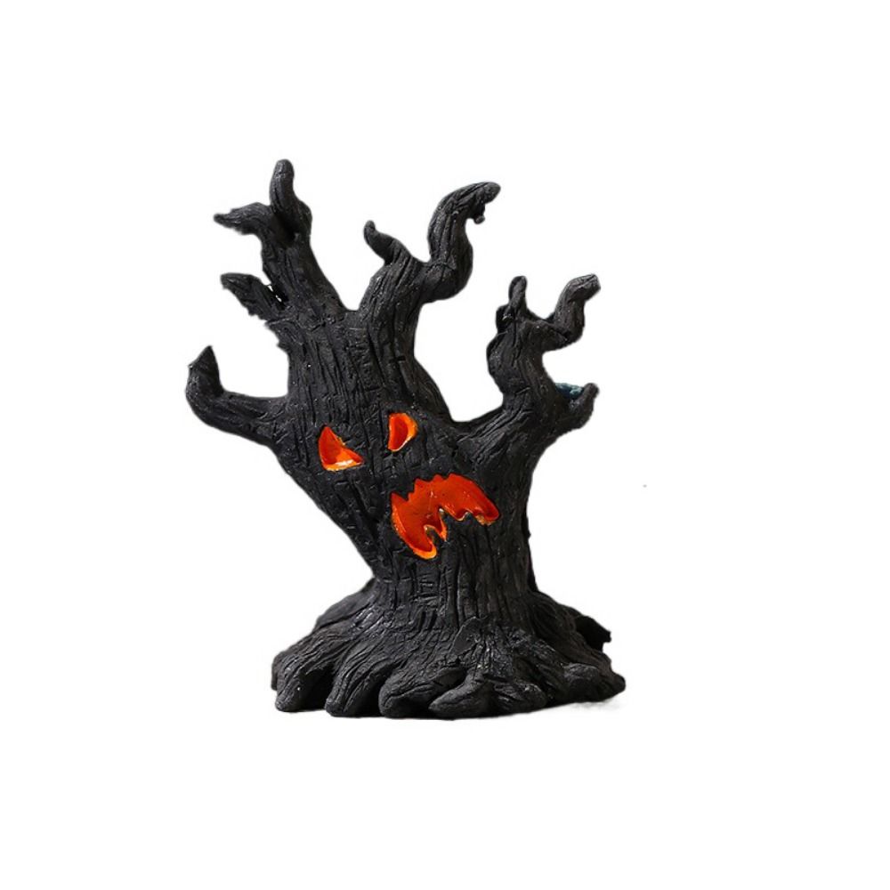 Handmade Tree Spirit Miniatures Resin Crafts Ghost Stake Ornaments Succulent Accessories