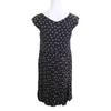 CHANEL [Excellent Condition] P44329V32715 CC Logos All-Over Print 100% Silk Sleeveless Top dress 38 blackUsed