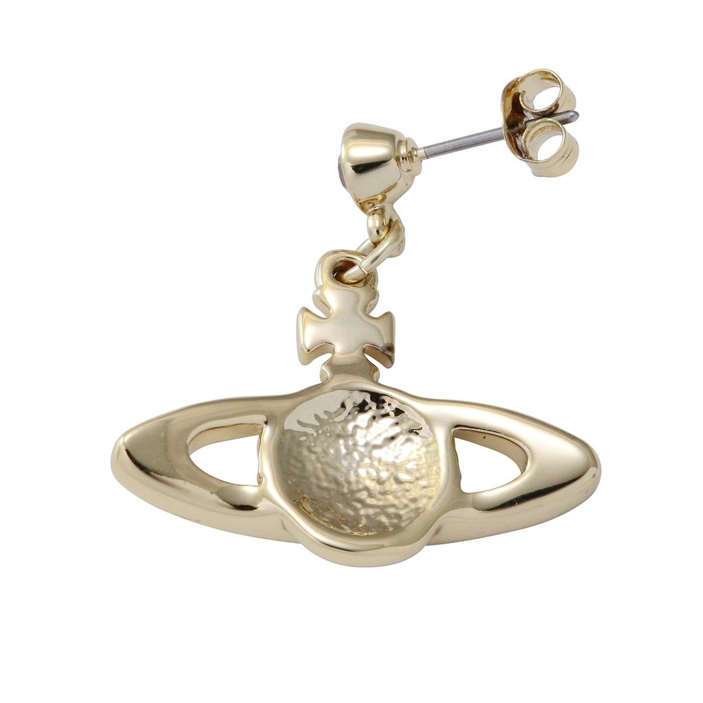 Серьги MINI BAS RELIEF DROP с эксклюзивной коробкой и бумажным пакетом [Vivienne Westwood] 62020025/R121 724536B/2 Женские [предмет]