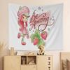 SStrawberryshortcake Girl Tapestry Art Printing Art Science Fiction Room Home Decor Wall Art Decor