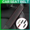 1 шт. автозапчасти из искусственной кожи, чехол для ремня безопасности, дышащая мягкая подушка, автомобильный плечевой ремень