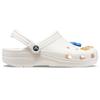 Glory of Kings X Crocs Classic Clog EVA Co-branded Hole Shoes Unisex White and Blue Mandarin Ducks Swan Dream Xiao Qiao