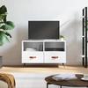 VidaXL TV Stand White 80x36x50 Cm Engineered Wood 828940