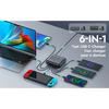 140 Вт GaN USB C Зарядное устройство Блок LDNIO Type-C PD Быстрое зарядное устройство Универсальный дорожный адаптер Для iPhone Samsung iMac MacBook Ноутбука Switch