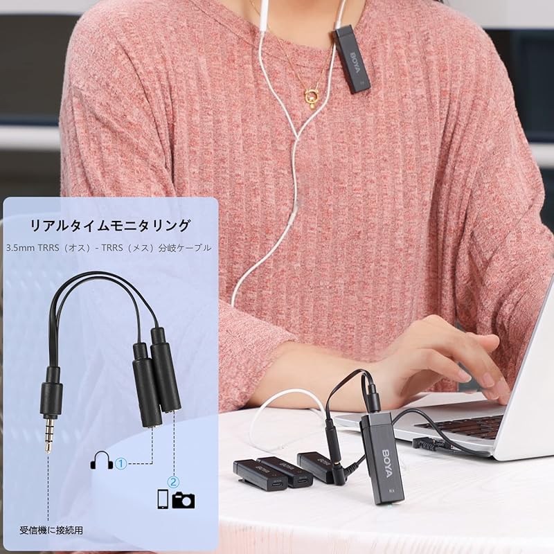 BOYA BY-W4 мини портативный всенаправленный микрофон для сбора звука беспроводной штыревой микрофон беспроводной петличный микрофон микрофон мгновенный