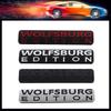 3D Premium WOLFSBURG EDITION for Car Fender Trunk Rear Bonnet Decal Emblem Badge Sticker