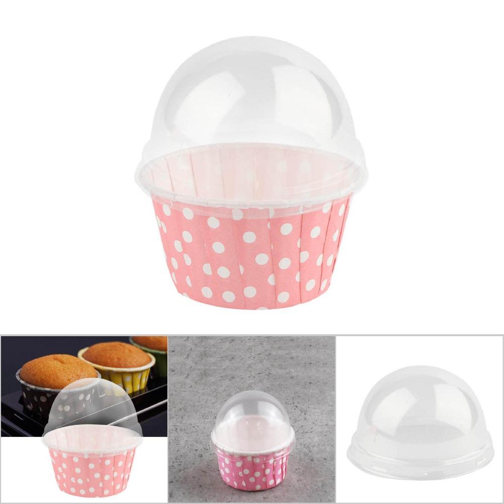 100PCS Greaseproof Cupcake Liner Coated Paper Paper Baking Cup Cupcakes Muffins Mini Cakes