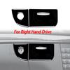 For Benz B Class W245 2005-2011 Real Carbon Fiber CD Control Panel Trim Cover Car Interior Accessories Decorative Sticker