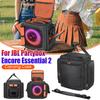 Сумка для хранения колонки JBL Partybox Encore Essential 2, пылезащитный чехол с карманом для микрофона, водонепроницаемая сумка для переноски для JBL Essential 2