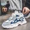 Мужские кроссовки Daddy Shoes 2024 года, весна, новые сетчатые дышащие кроссовки с низким верхом, легкие, на толстой подошве, увеличивающие высоту повседневные туфли