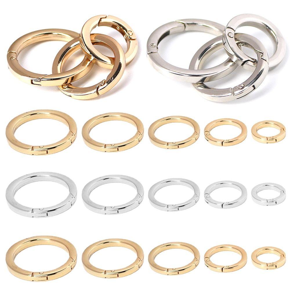 Крючки из цинкового сплава, застежка-застежка, карабин, кошельки, сумки, пружинные пряжки с уплотнительным кольцом, пряжка для ремня для сумки