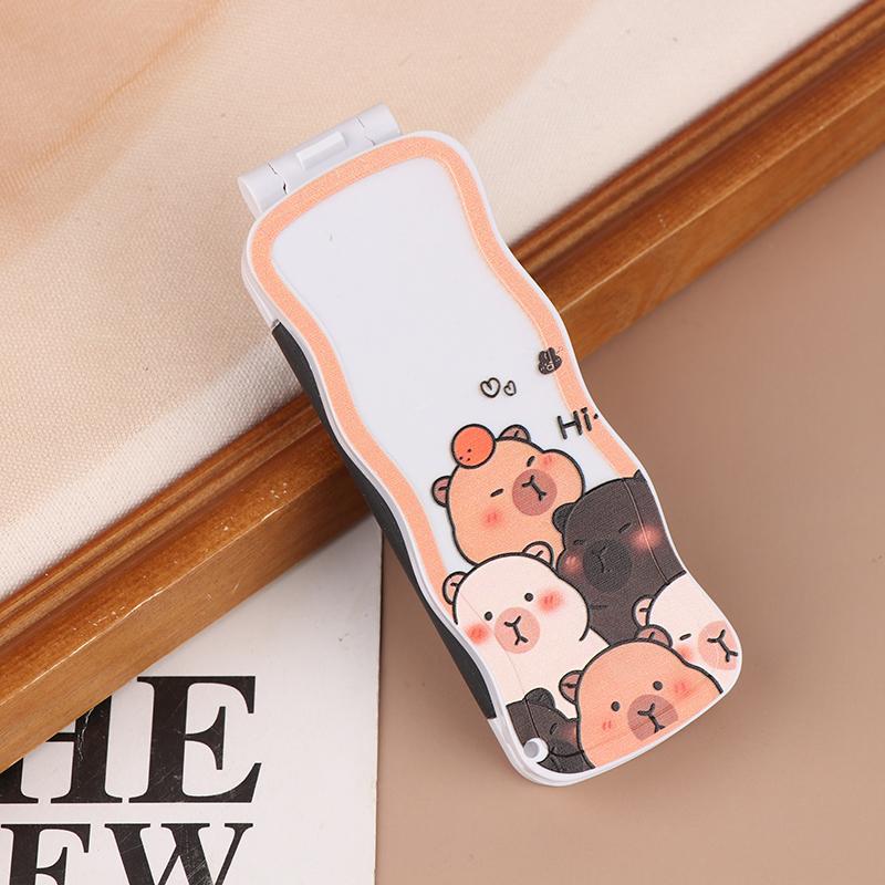 Мини-щетка для волос, складная массажная расческа, массаж головы, антистатическая портативная дорожная щетка для волос, расчески для волос для девочек с зеркалом