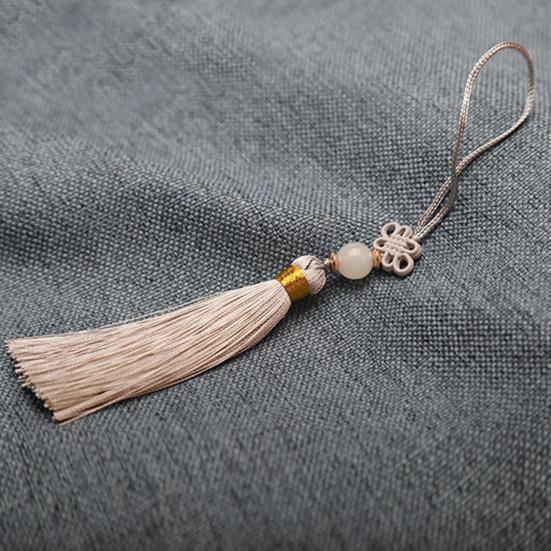 Подвески с кисточками и шнурком, моющиеся, цветные, удобные на ощупь, сделай сам, с кисточкой в китайском стиле