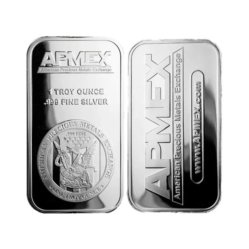 APMEX Stars & Stripes Gold-Silver Commemorative Coin Ornaments