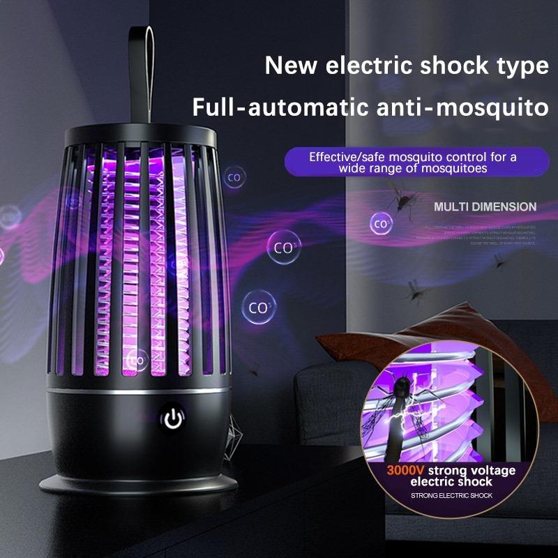 Mosquito  Killer Lamp Portable USB Rechargeable Electric Fly Trap Zapper Insect Killer Repellent Outdoor Mute Anti Mosquito Lamp
