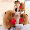 PP Cotton Capibara Anime Fluffty Toy Wing Capybara Plush Doll Cute Capybara Plush Toy Christmas