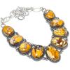 Brecciated Mookaite Gemstone Handmade 925 Silver Jewelry Necklace 18" JCN484-438