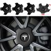 4 шт. 180 мм Для Для Model 3 Y S X Катушка Оригинальные колпаки на колеса Центральные колпачки колес автомобиля Декорация Автомобильные колпаки Замена эмблемы