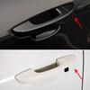 95853187900 Black/White Car Exterior Door Handle Lock Cylinder Cover For Porsche Cayenne