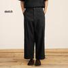 CROQUIS Мужские брюки-костюм 2024 Осень Свободный крой Прямой крой