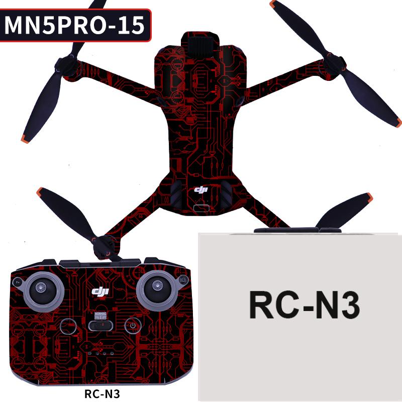 for DJI Mini 5 Pro Skin Full body Cover Anti-Scratch rc-n3 RC 2 Sticker Scratch Resistant Waterproof PVC Skins mini 5 Accessory