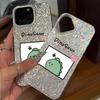 Case for iphone 12 XR Air 11 17 Pro 15 XS Max 14 18 Pro Max 16 Plus 13 Cute Dinosaur Shattered Airbag Shockproof Cover