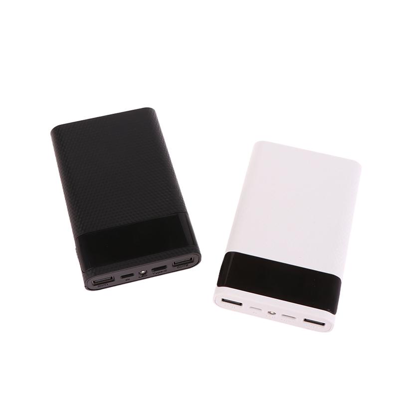 Diy Power Shell For Ip Xiaomi 4*18650 Power Bank Case External 15000Mah Battery Charge Storage Box Shell Without Battery