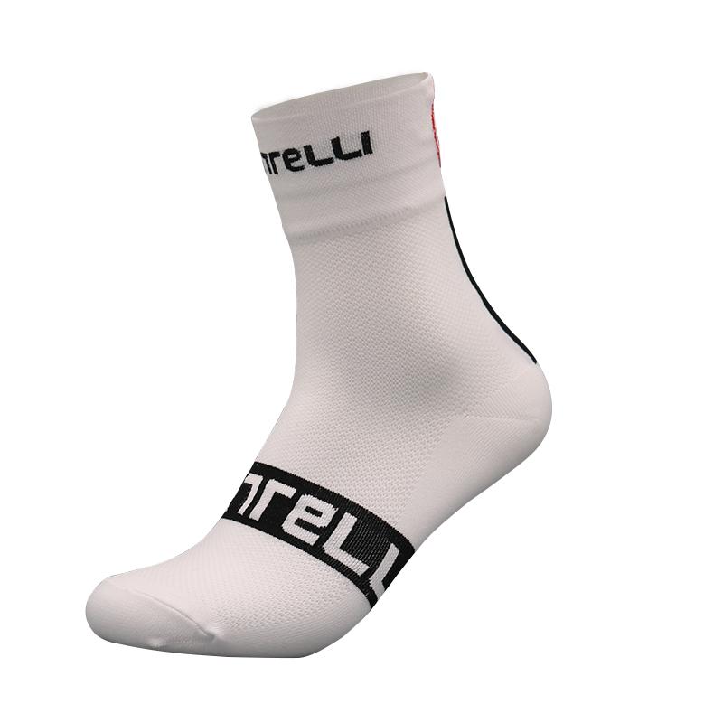 Велоноски мужские 4 пары/набор Велоноски женские Спортивные влагоотводящие дышащие Футбольные компрессионные носки