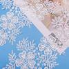 Water Soluble Embroidery Applique Lace Flower Pair Flower Collar Diy Decorative Accessories Polyester Light Water Soluble Embroidery Lace Accessories