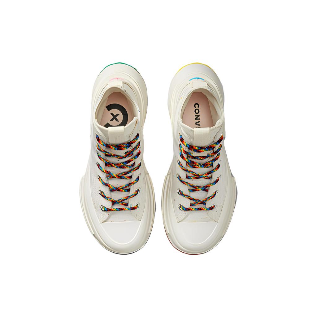 Converse Кроссовки Run Star Legacy CX High Pride - Proud to Be Unisex Cream Egret 90S-Pink A06027C