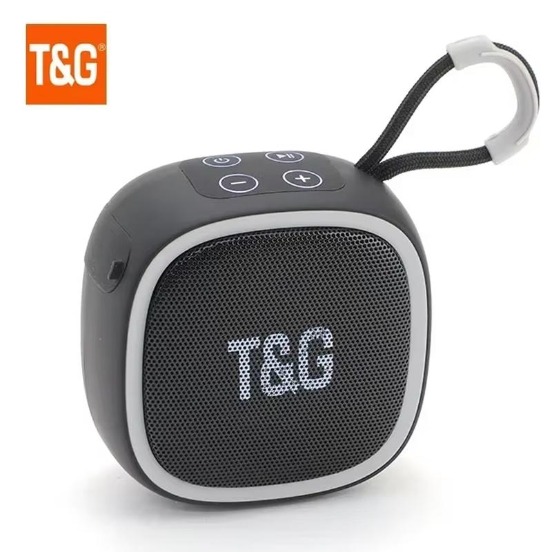 T&G TG659 Мини Беспроводная Мощная Водонепроницаемая Bluetooth Колонка TWS Bluetooth 5.3 Звуковая Коробка HIFI Громкоговоритель Поддержка TF Карты Радио
