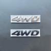3D Металлический Логотип 4WD Наклейки-Шильдики Наклейки на Задний Багажник Крыло Автомобиля Аксессуар Для Hyundai IX25 IX35 Tucson Santafe