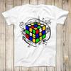 Rubiks Cube Master Gamer Puzzle Solution Technical Drawing Top Tee Best Cute Gift Mens Women Unisex T Shirt