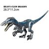 TopLovely  Large Particle Building Blocks Stegosaurus Dinosaur Jurassic Park Tyrannosaurus Rex Assembled Toy Brick Educational Toy
