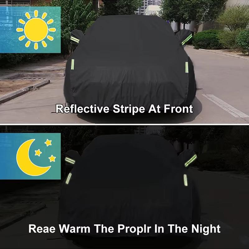 Автомобильный чехол для BMW XM - Наружный полный чехол для защиты кузова, Водонепроницаемый, Пылезащитный, Термостойкий, Всесезонный, Внешние аксессуары