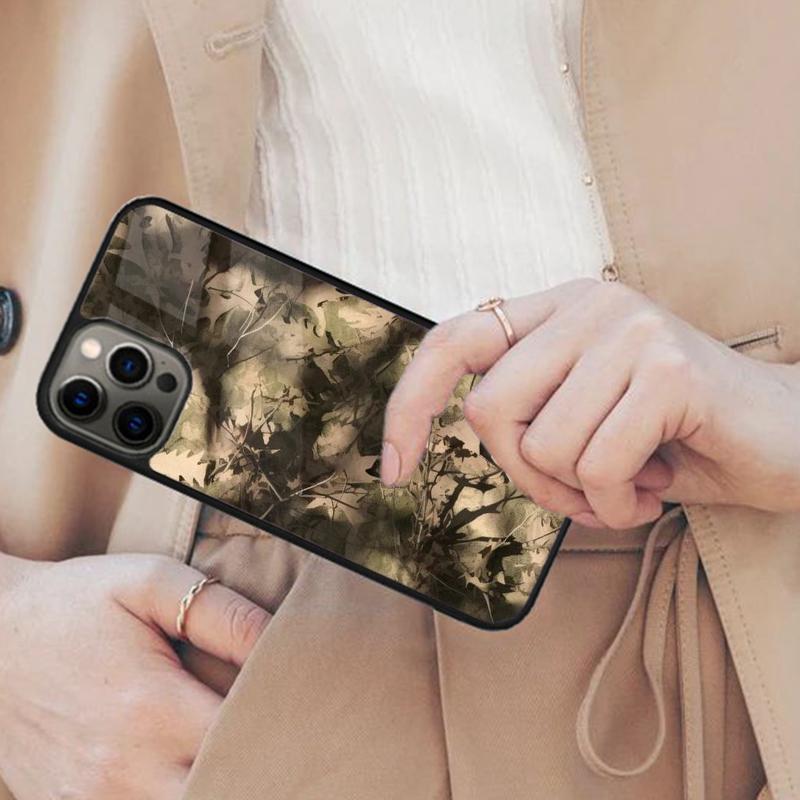 Hunting Camouflage Pattern Funda Magnetic Phone Case For APPLE iPhone 17 Air 16 14 13 12 Pro Max 15 Plus Wireless MagSafe Cover
