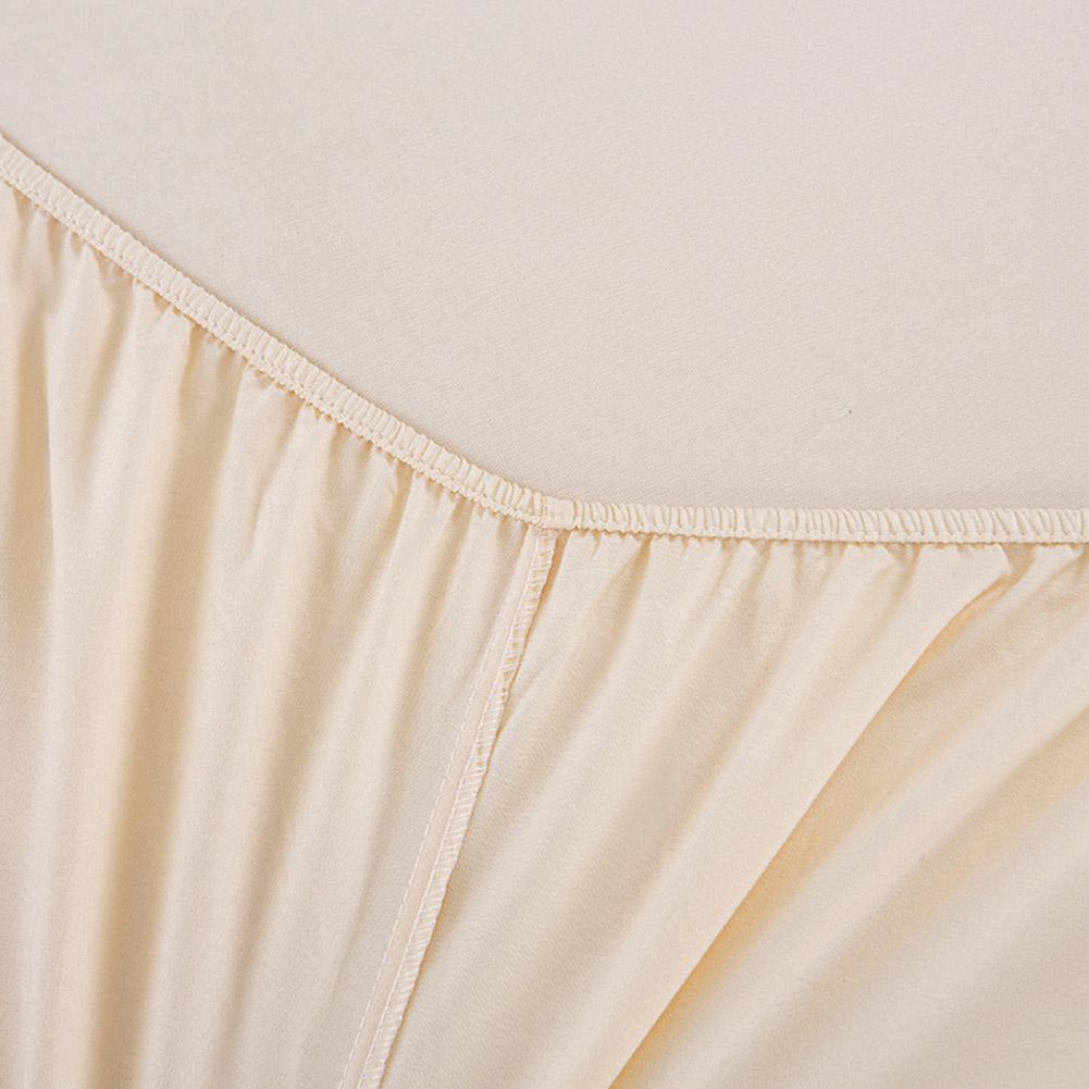 Пыленепроницаемая Простыня на резинке из матовой микрофибры Желтая 180*200+30см