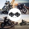 Motorcycle Handlebar Risers Aluminum Alloy 2pcs Handlebar Clamp Adapter Motorcycle 22mm Handlebar Risers Handlebar Mount Clamp