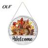 Rustic Wooden Welcome Sign for Home Interchangeable Sign, Seasonal Magnetic/Insert Icon Hanger, Versatile Wall Ornament Indoor Outdoor Use Farmhouse