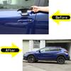 Накладки на ручки дверей (чаши) из АБС-пластика под карбон для Subaru Crosstrek 23-24