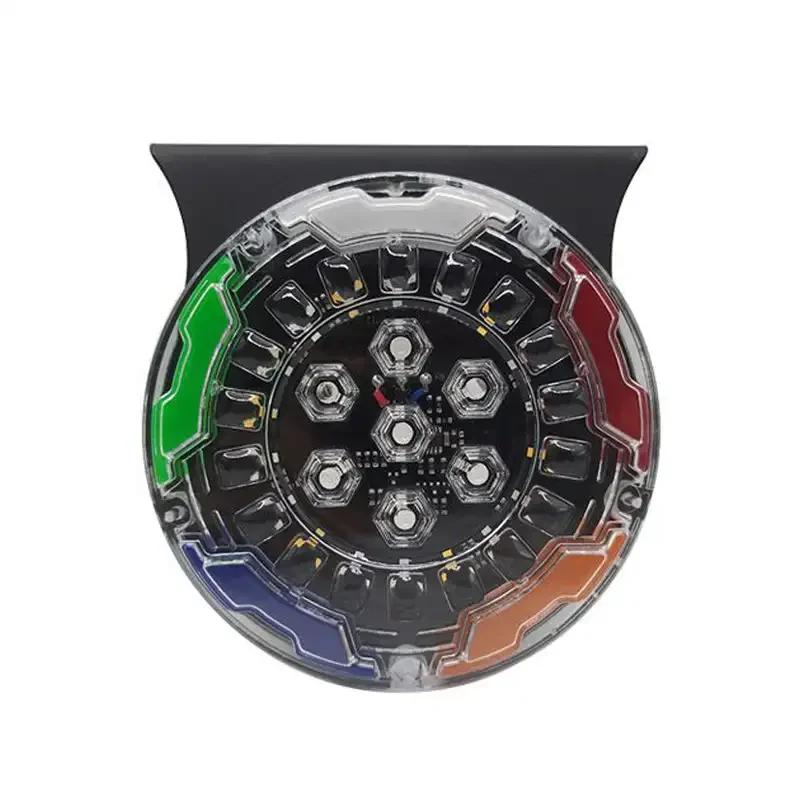 24 В задний фонарь для грузовика, мигающий светодиодный фонарь, водонепроницаемый стробоскоп, динамический потоковый свет, сигнальная лампа для автомобилей Van SUV