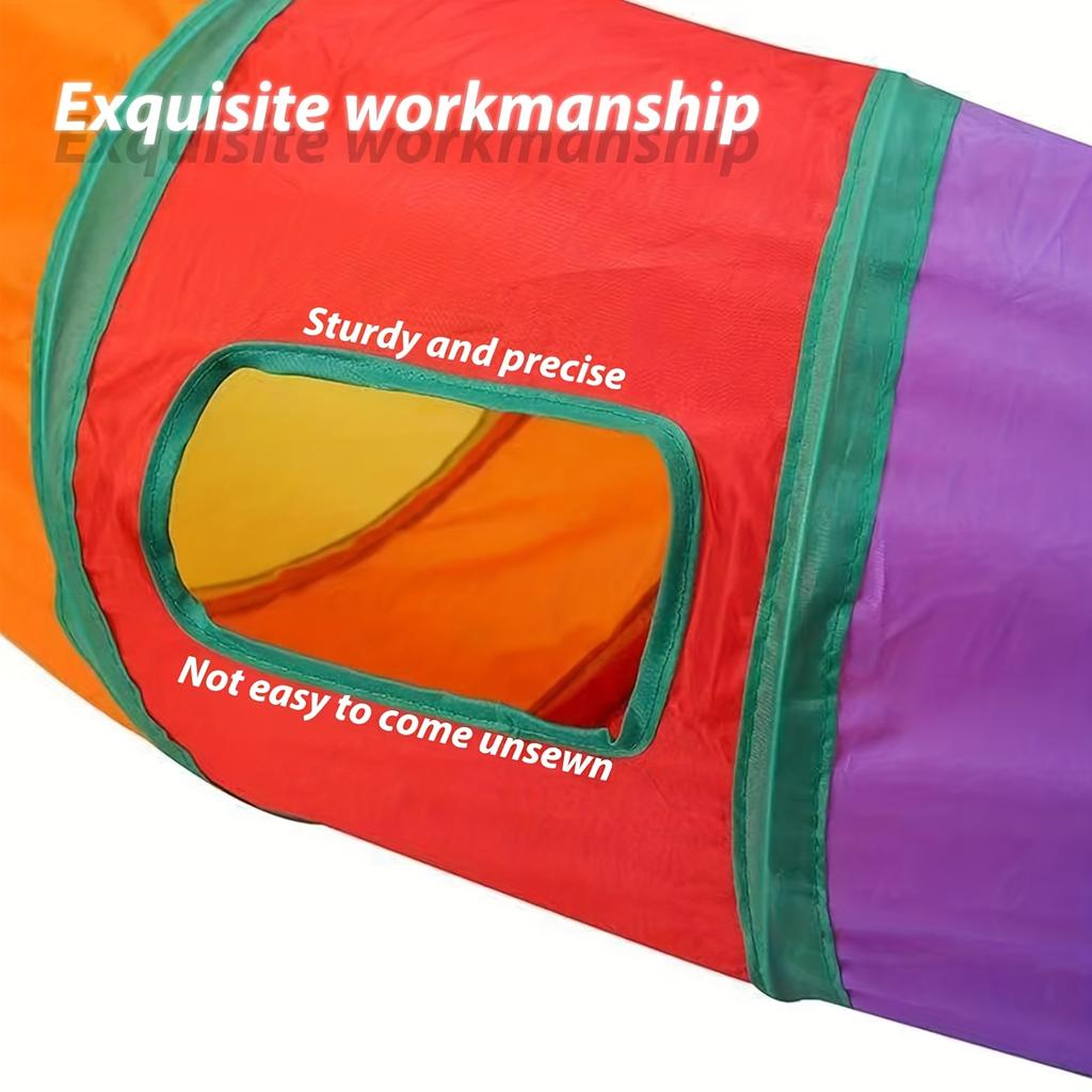 Складной S-образный кошачий туннель - Интерактивная игровая труба с сумкой для хранения, Многоцветный дизайн для кошек, маленьких собак, хорьков и кроликов, Игрушка-туннель для кошек