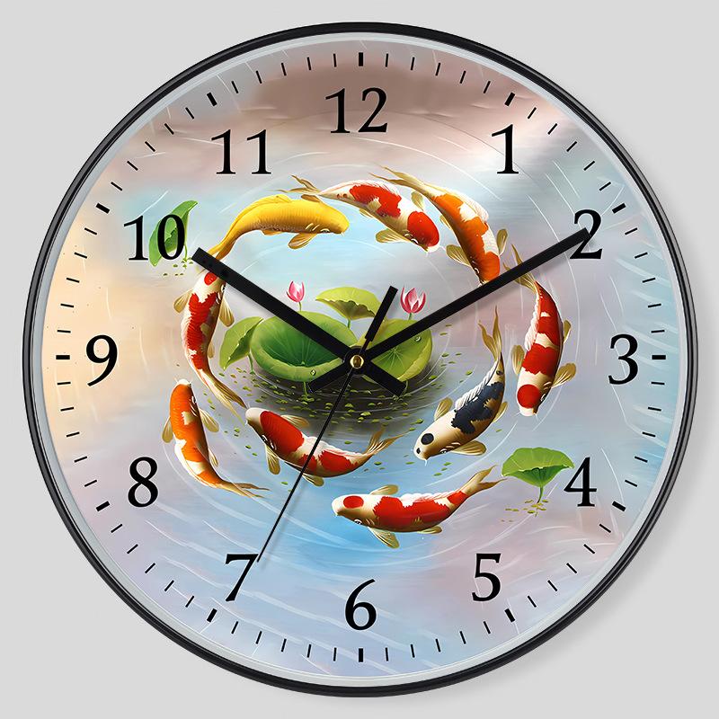 8-дюймовые 20-сантиметровые бесшумные настенные часы, креативные и модные, современные домашние часы, простые часы для гостиной