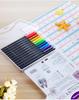 12-Color Double-Ended Fabric Paint Pens for Hand-Painting T-Shirts, Shoes, Canvas Bags, and Textiles