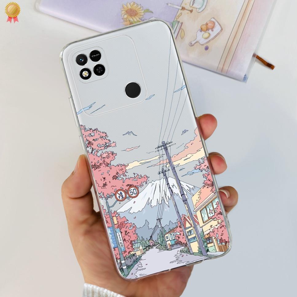 НОВЫЙ Дизайн Чехла Xiaomi Redmi 10A Чехол Мультяшный Бампер Задняя Крышка Ударопрочный Мягкий ТПУ Для Xiomi Redmi 10 10C A10 C10 Redmi10 A Сумка