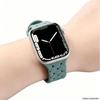 Дышащий силиконовый спортивный ремешок с плетеной текстурой для Apple Smartwatch с штифтовой пряжкой